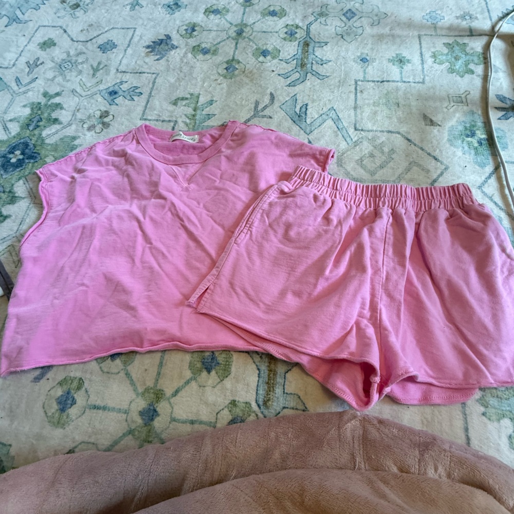 Women's Athletic Lounge Shorts - Pink